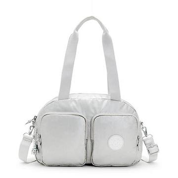 Kipling Cool Defea Metallic Shoulder Bags Bright Metallic | AU 1397TC